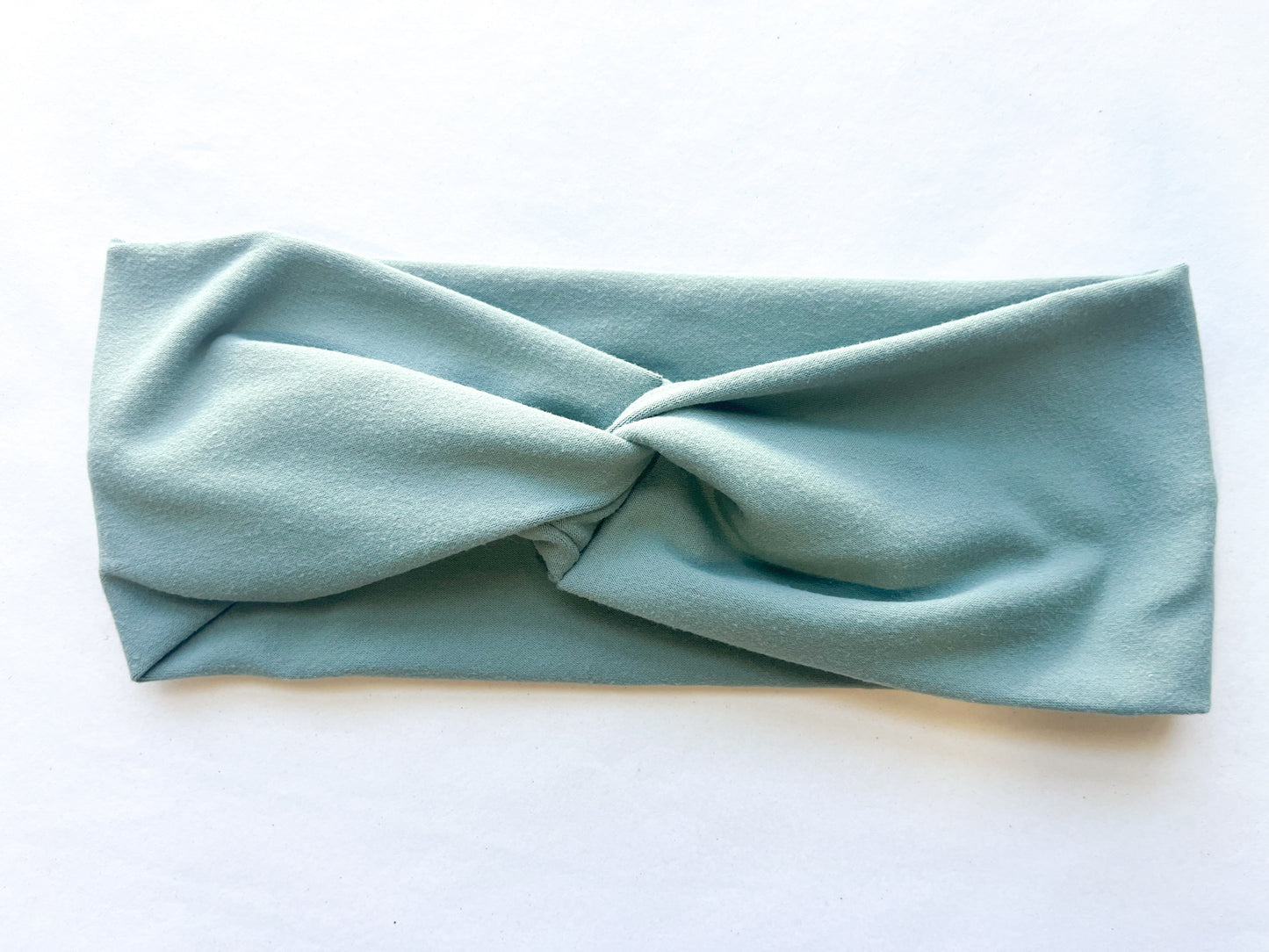 Knotted Headband- Sea Foam