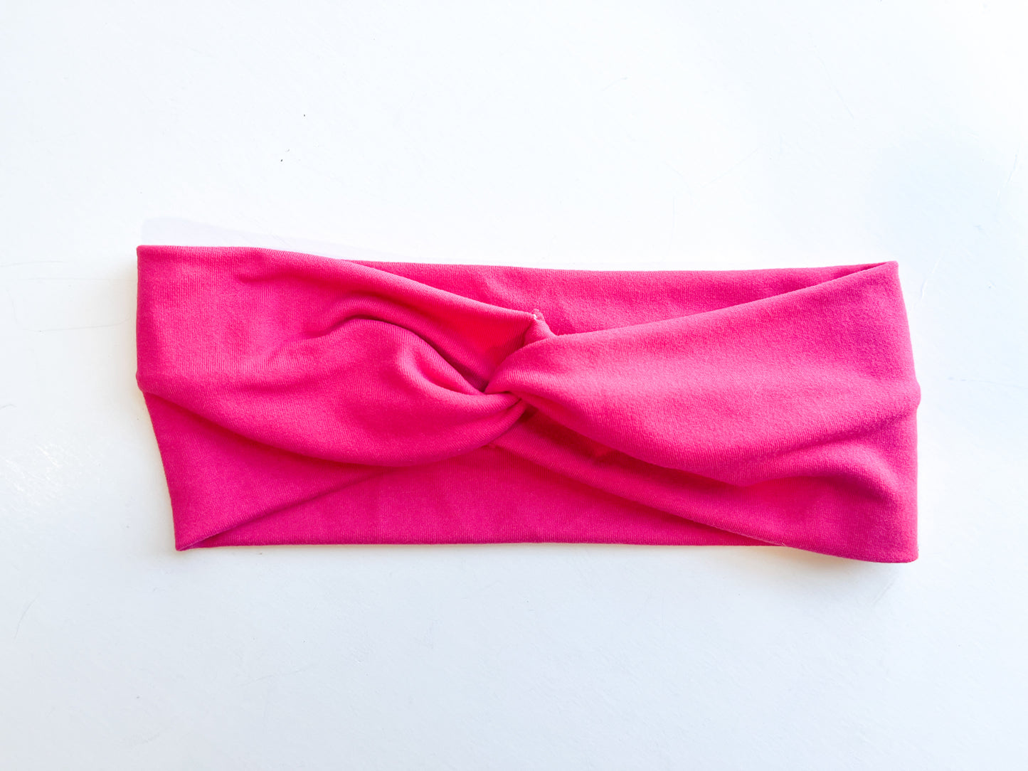 Knotted Headband- Pink