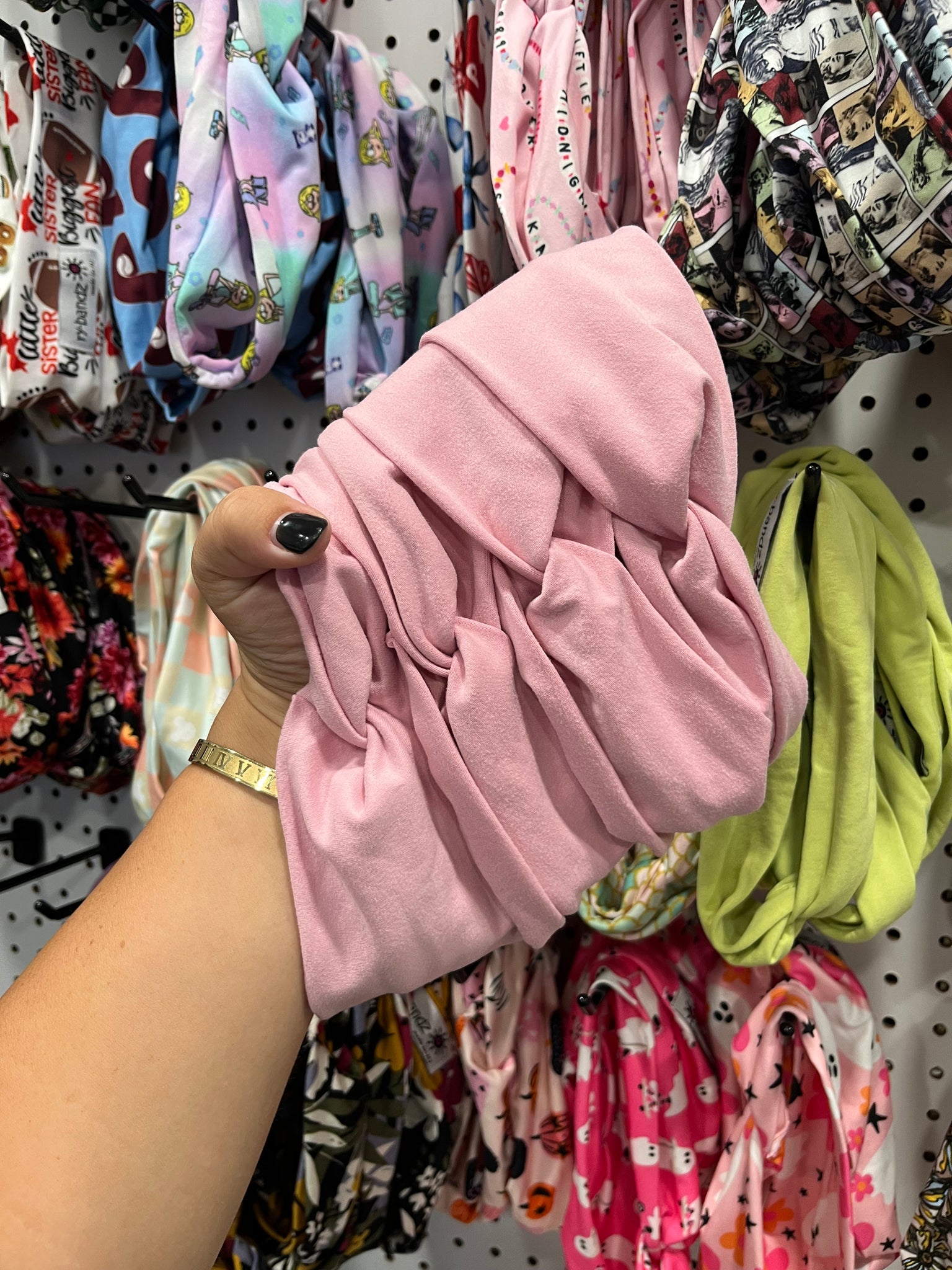 Knotted Headband- Bubblegum