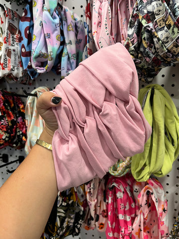 Knotted Headband- Bubblegum