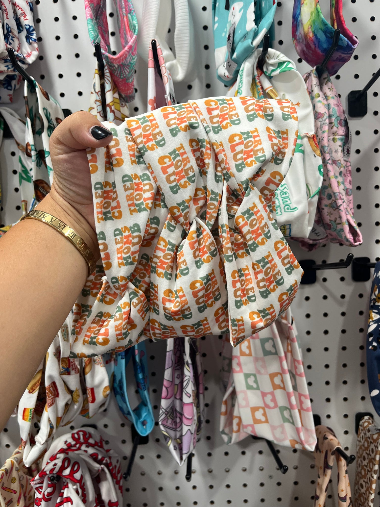 Knotted Headband- Tired Moms Club