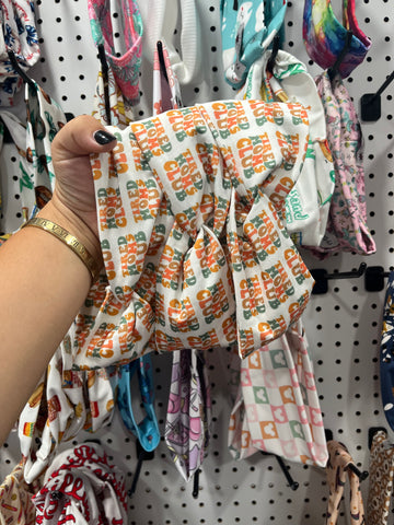 Knotted Headband- Tired Moms Club