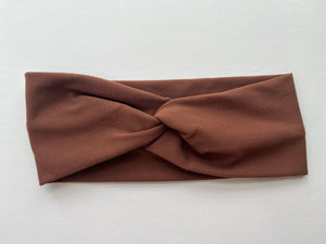 Knotted Headband- Brown Bear