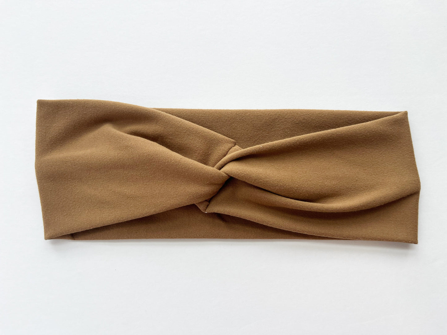 Knotted Headband- Mocha