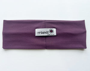 Wide Headband- True Purple