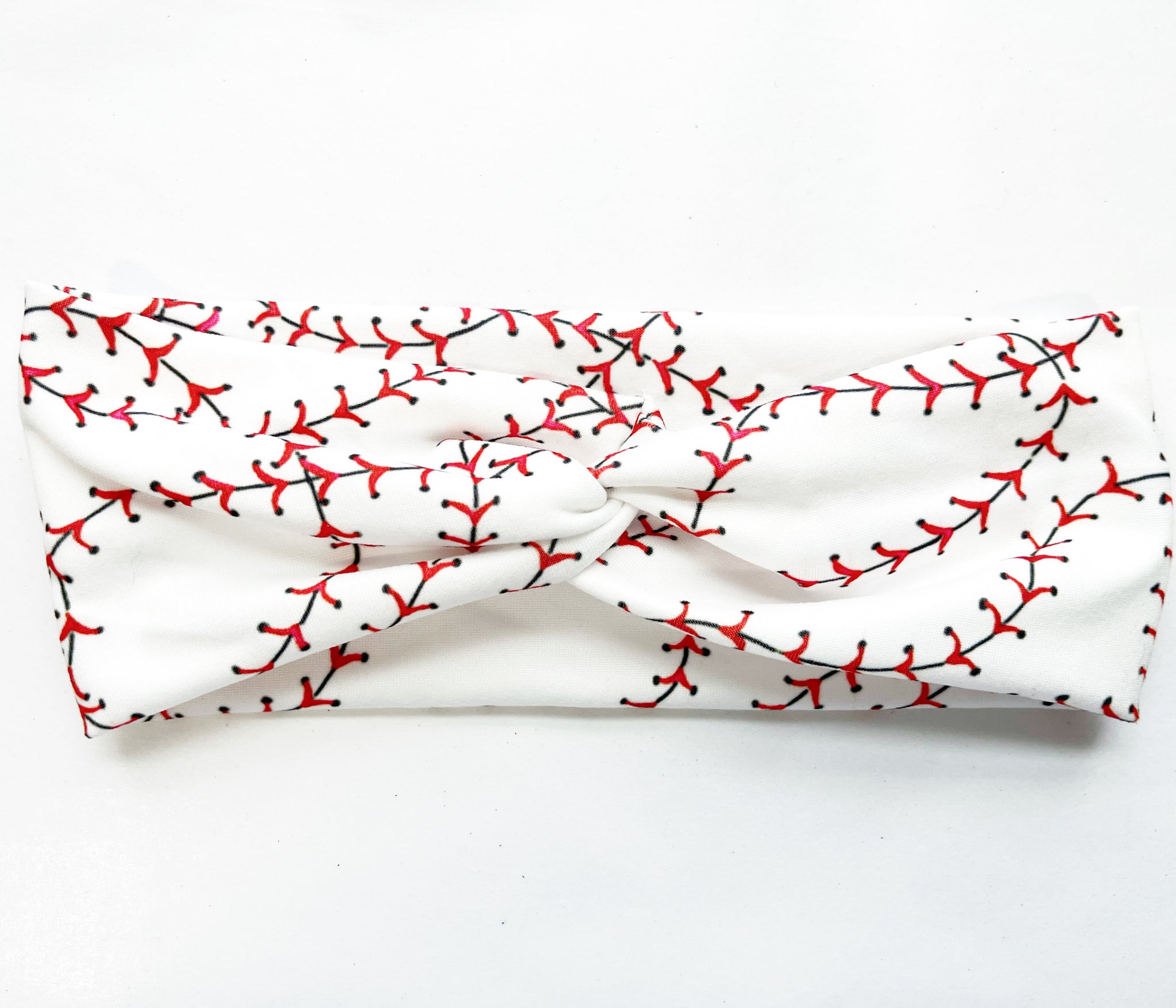 Knotted Headband- Baseball