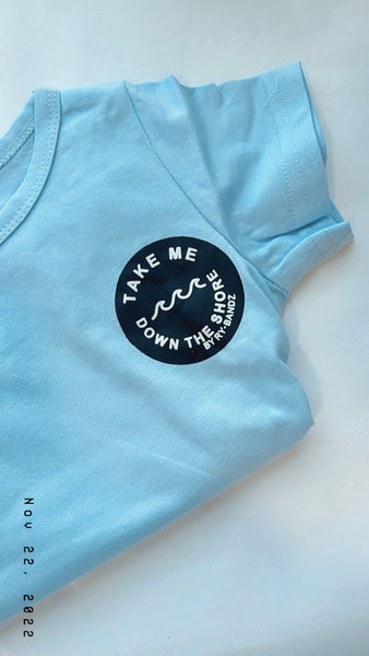Kids Logo T-Shirt Baby Blue