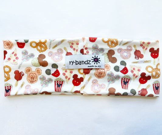 Wide Headband- Park Snacks